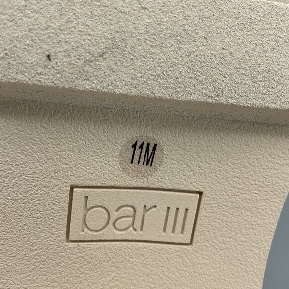 NEW Bar III Women’s Leather Chelsea Ankle Boots Ivory Size 11M - Picture 5 of 10